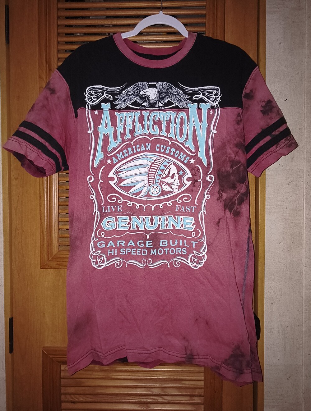 Affliction American Customs Shirt  Sz. Xl